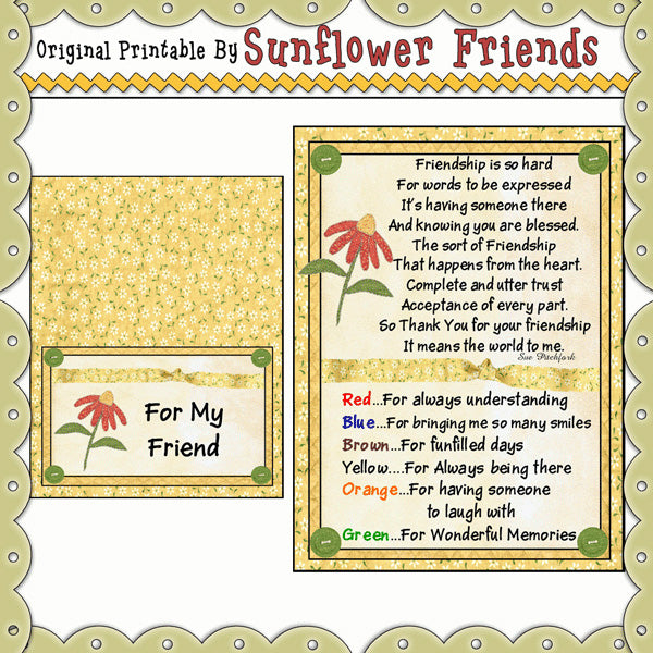 For My Friend   *MM492