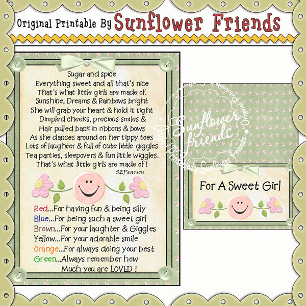 For A Sweet Girl   *MM553