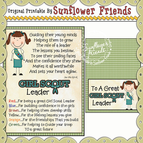 Girl Scout Leader  *MM557