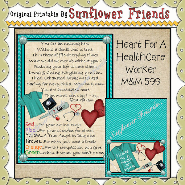 Hearts For A HealthCare Worker_MM599