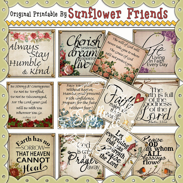 Magneti ispiratori... Set_A...12 pezzi...2x2