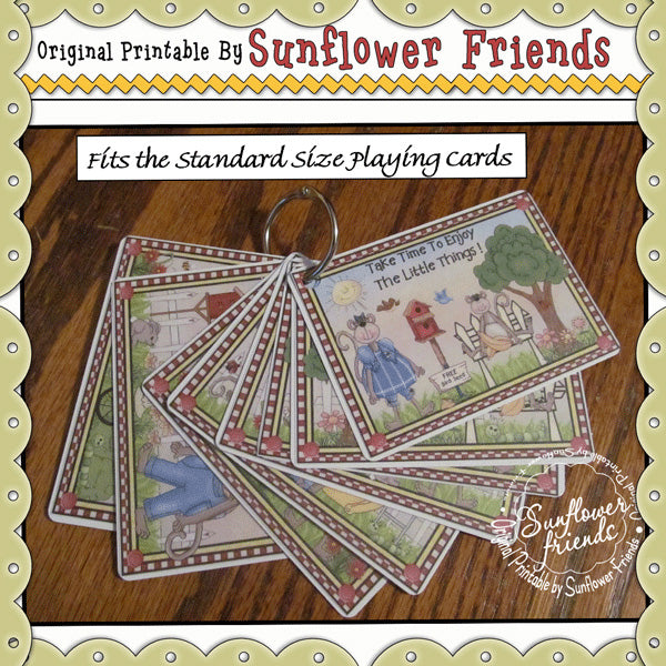 Monkey Business... Etichette per carte da gioco