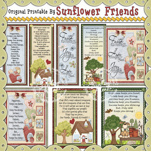 Set segnalibro e biglietti tascabili ispiratori (01)