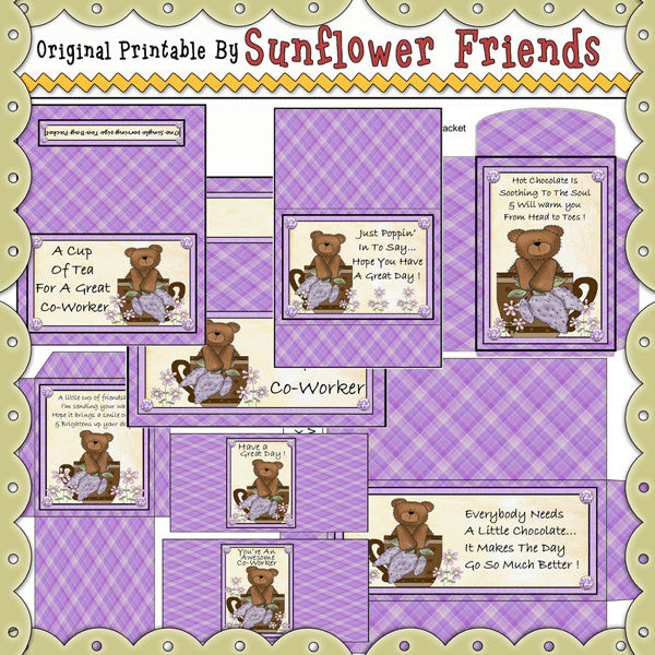 Co-Worker...10 Piece Printable Set