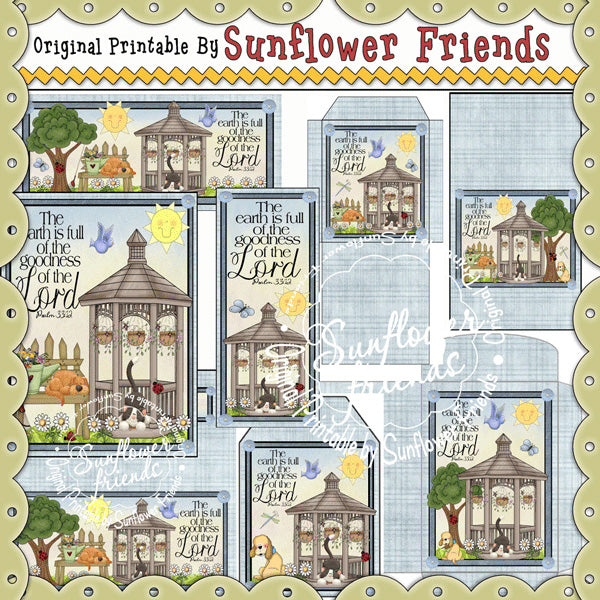 Goodness Of The Lord ~~12 Piece Printable Pack