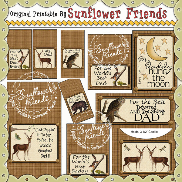 Greatest Dad...Printable Pack – Digital Craft Supplies