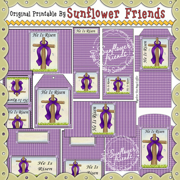 He Is Risen Printable Pack
