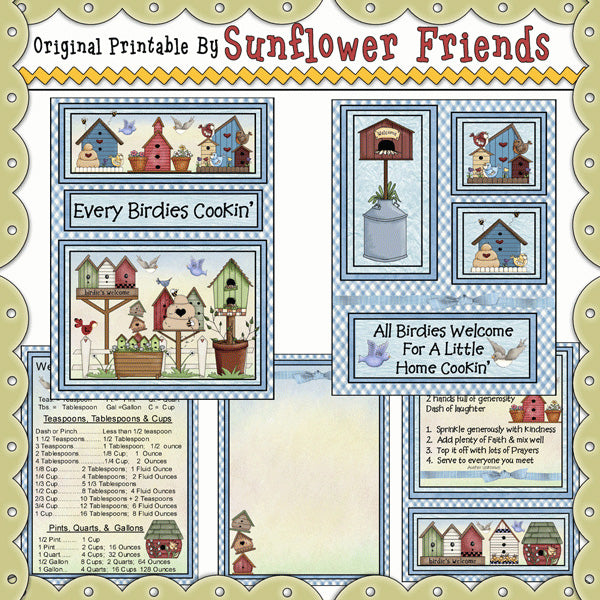 Every Birdie's Cookin' Recipe Book