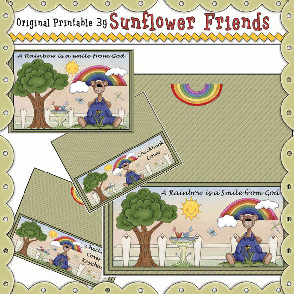 Copertina del libretto degli assegni degli orsetti arcobaleno *02