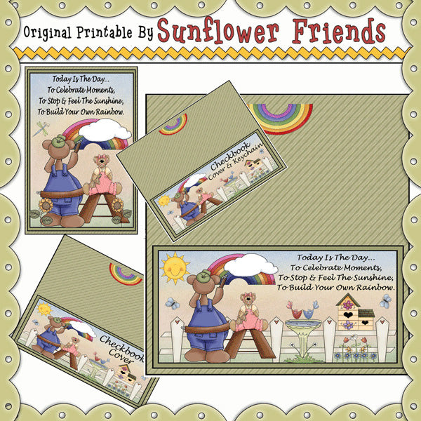 Copertina del libretto degli assegni degli orsetti arcobaleno *5