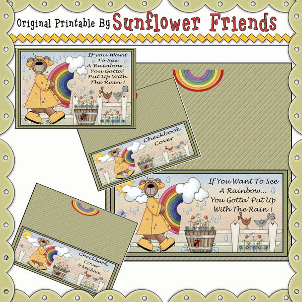 Copertina del libretto degli assegni degli orsetti arcobaleno *6