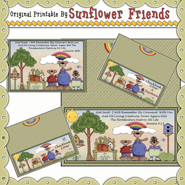 Copertina del libretto degli assegni degli orsetti arcobaleno *8