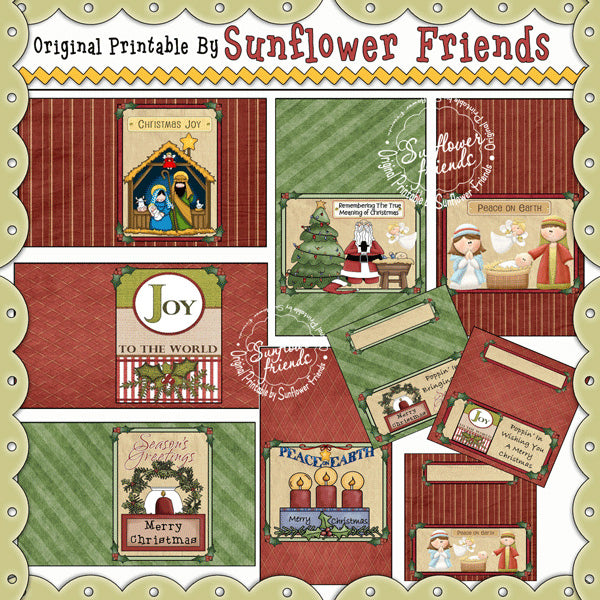 Spirit Of Christmas  Popcorn Wrappers
