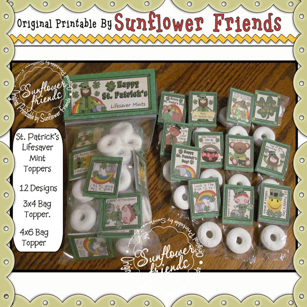 St. Patrick's Lucky Lifesaver Mint Toppers