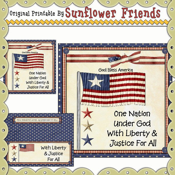 Justice For All Glass Block & Tile Set (37)