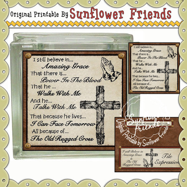 I Sill Believe In Set di mattoni e piastrelle di vetro (63)