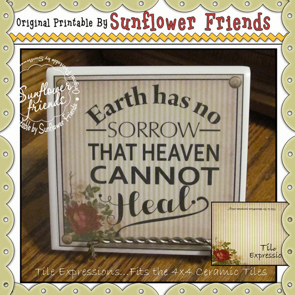 Earth-Heaven...4x4 Tile Set  (017D)