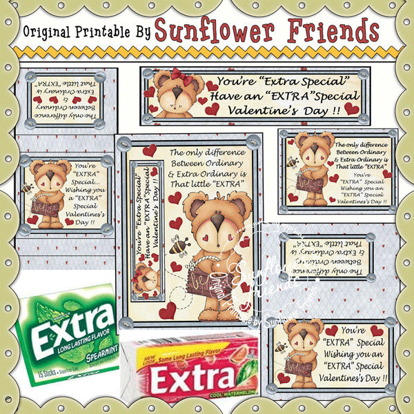 Valentine "Extra Special" Gum_Bear