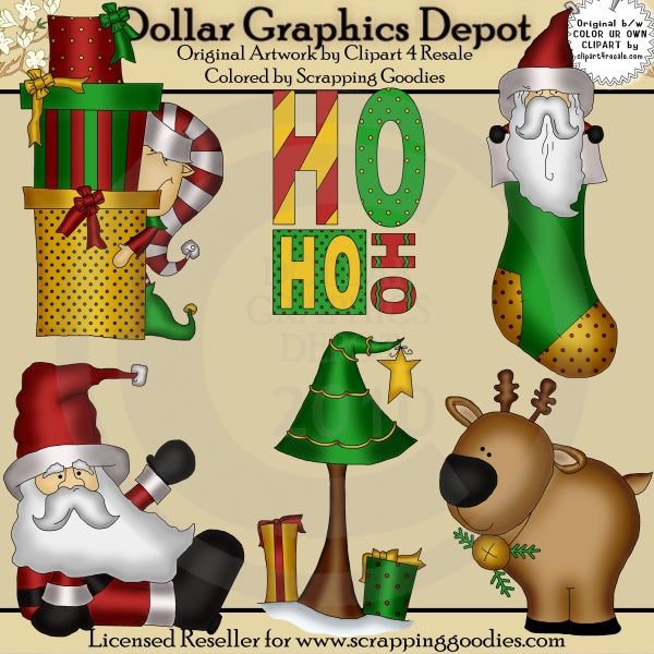 Papá Noel 2 - Imágenes Prediseñadas