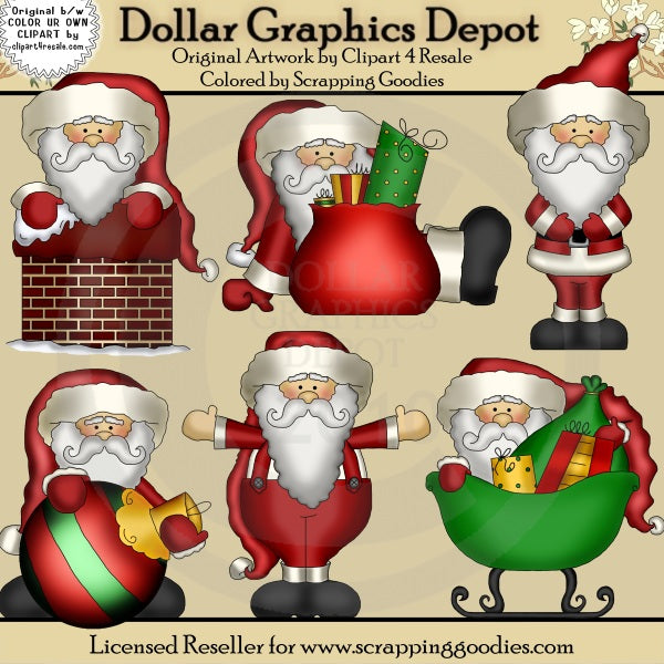 Papá Noel - Imágenes Prediseñadas