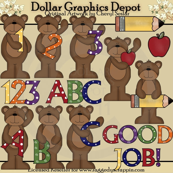Orsi della scuola - ClipArt