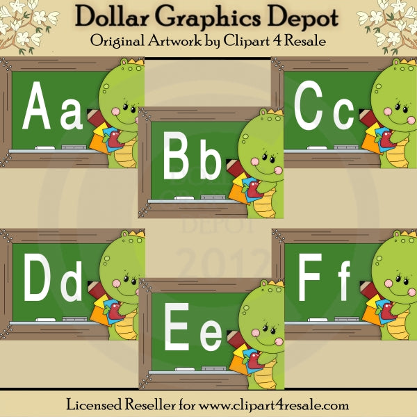 School Dinosaurs - Flashcards