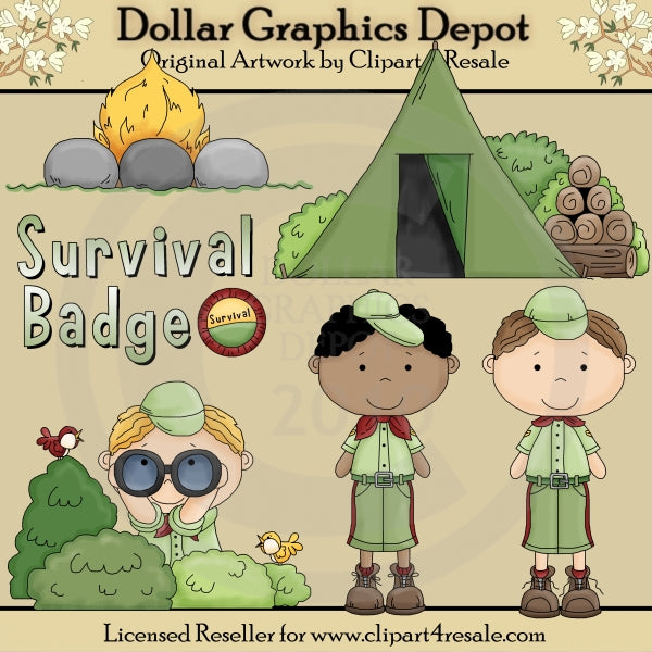 Scouting - Clip Art - DCS Exclusive