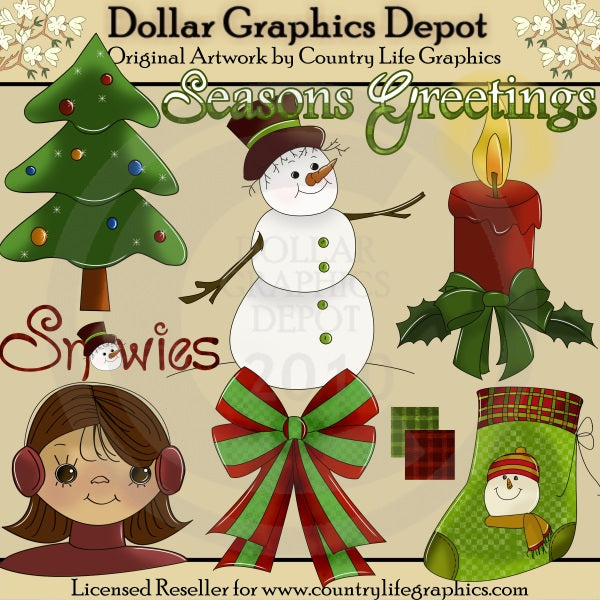 Snowies - Clip Art