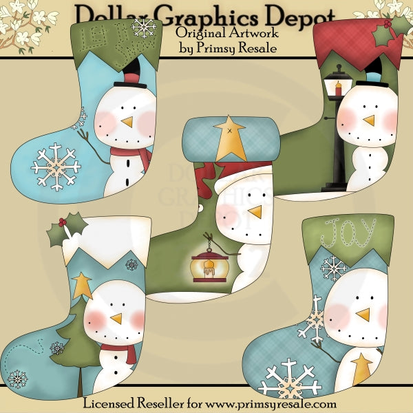 Calze del pupazzo di neve
