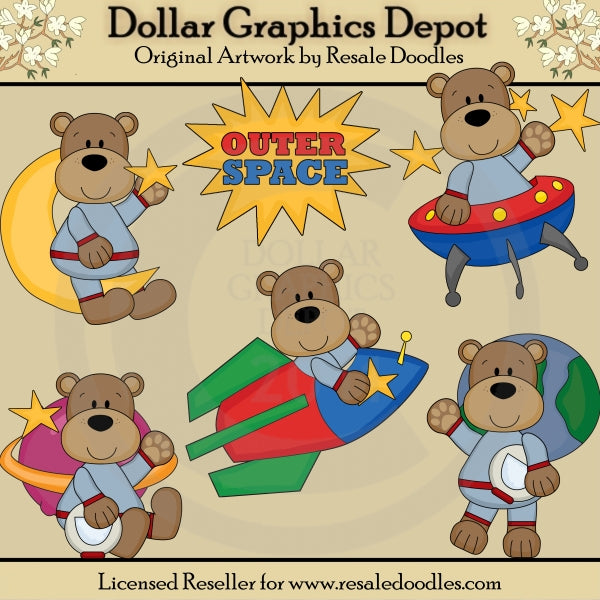 Orsi spaziali - ClipArt