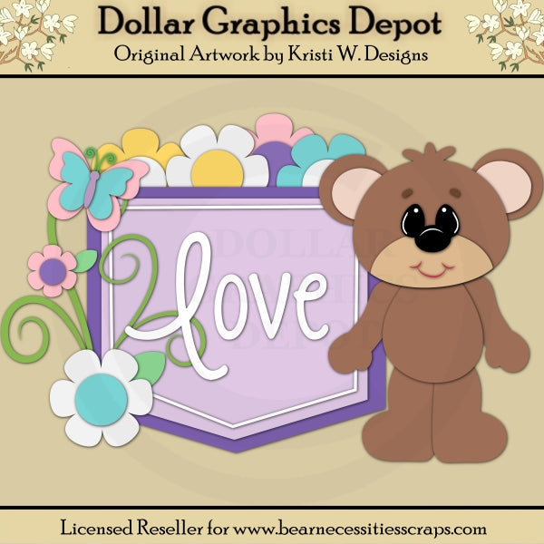 Spring Bear 7 - File da taglio/Ricomposizione della carta - *Esclusiva DCS"