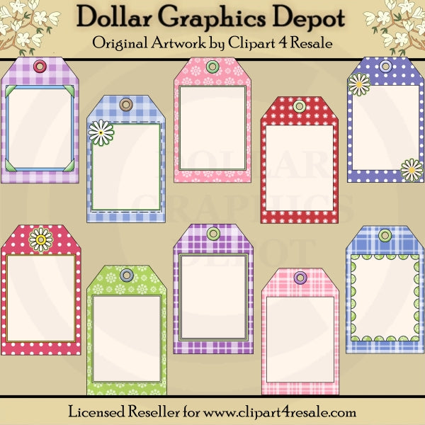 Spring Tags - Printables