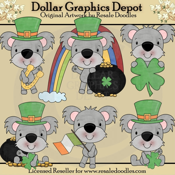 Koala di Santa Patty - ClipArt