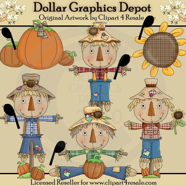 Stanley Scarecrow - Clip Art