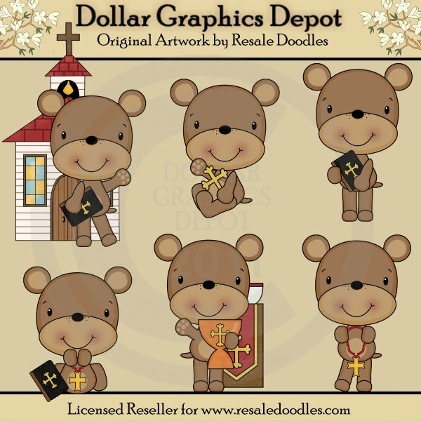 Orsi della scuola domenicale - ClipArt