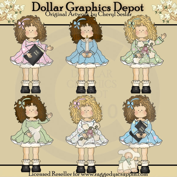 Penélope de la Escuela Dominical - Clipart - *Exclusivo de DCS*