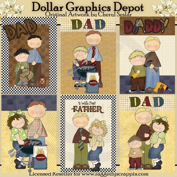 Super Dad Cards
