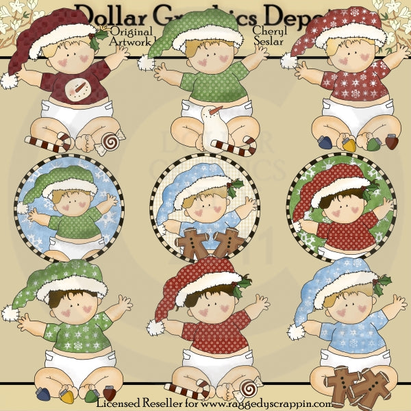 Guance dolci Natale - ClipArt