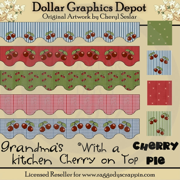Conjunto de diseñador Sweet Cherries - *Exclusivo de DCS*