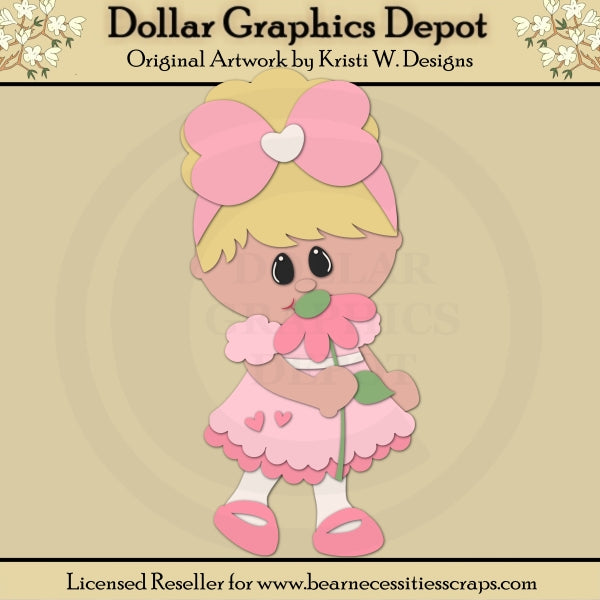 Sweet Girl 5 - Cutting Files / Paper Piecing - *DCS Exclusive*
