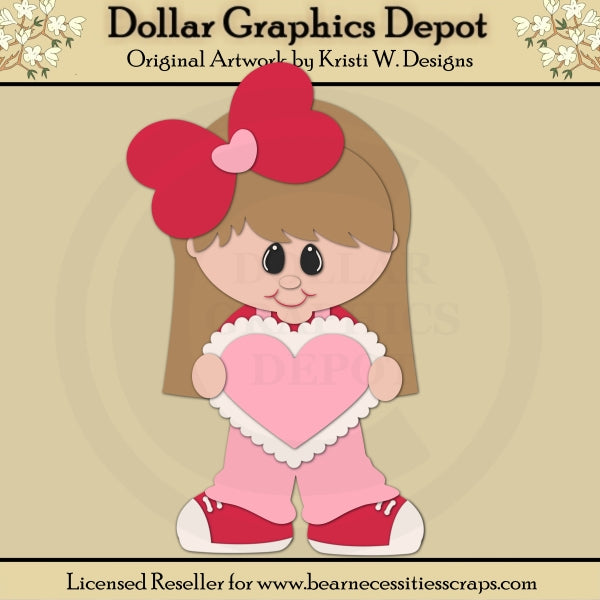 Sweet Girl 6 - Cutting Files / Paper Piecing - *DCS Exclusive*