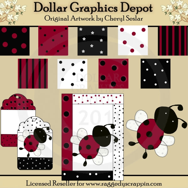 Sweet Ladybug Craft Set