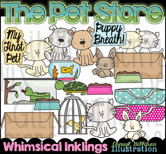 La tienda de mascotas... Colección gráfica