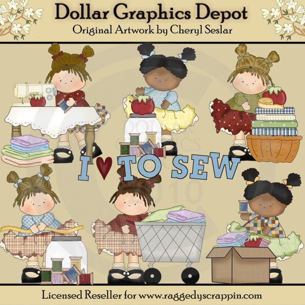 Time to Sew- *DCS Exclusive*