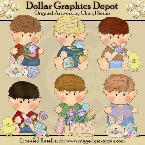 Piccolo Tristan - Buona Pasqua - ClipArt