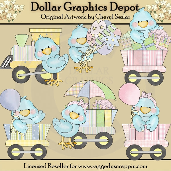 Tiny Tweets - Baby Train - Imágenes Prediseñadas