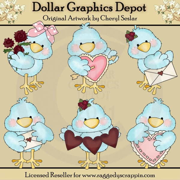 Piccoli Tweet - Amore - ClipArt