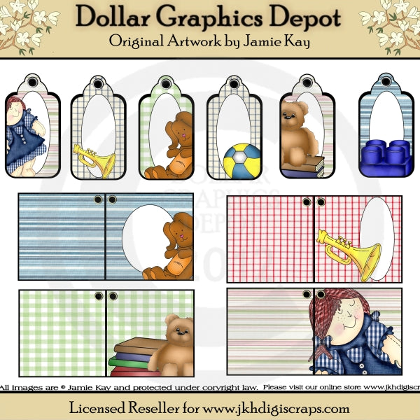 Toy Gift Tags