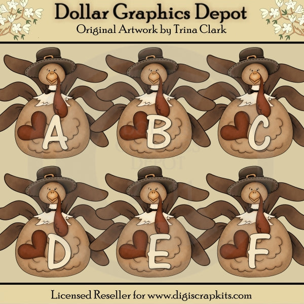 Alfabeto De Turquía - Clipart