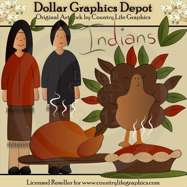 Turkey Feathers - Clip Art